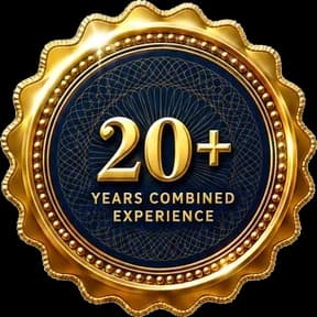 20+ years combined experience