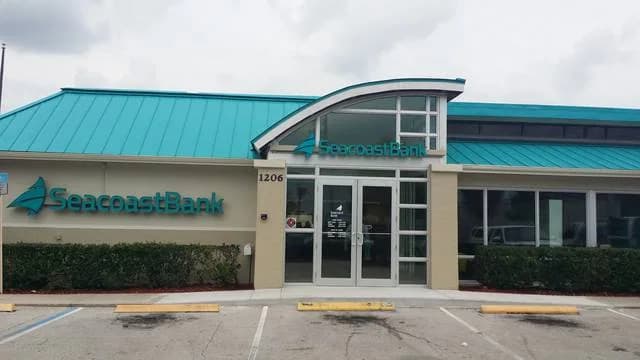 Completed impact glazing at a Seacoast Bank branch
